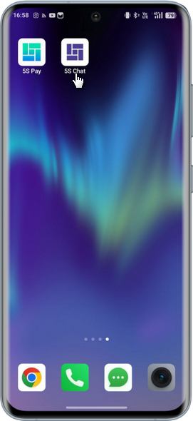 5S Chat - Установлено